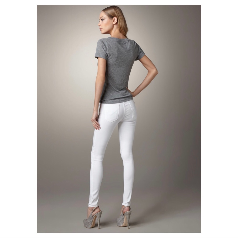 WHITE HUDSON SKINNY PANTS